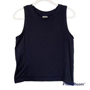 Athleta Renew High Hip Tank Ribbed Tank Top